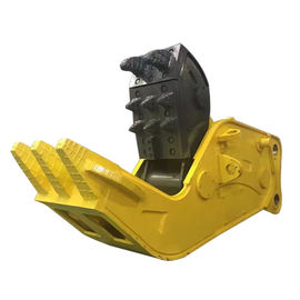 Hardox-500 excavatrice jaune Hydraulic Stone Pulverizer