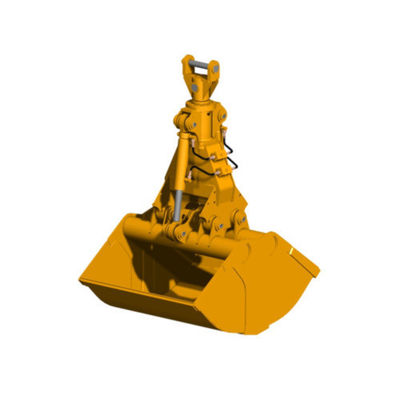 HUITONG de haute qualité 10T 20Ton Excavateur hydraulique Clamshell Grab Bucket Shell Bucket pour PC200 Excavator