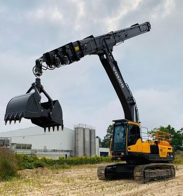 HUITONG de haute qualité 10T 20Ton Excavateur hydraulique Clamshell Grab Bucket Shell Bucket pour PC200 Excavator