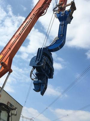 Q345B résistant à l'usure 200L/Min Excavator Sheet Pile Driver