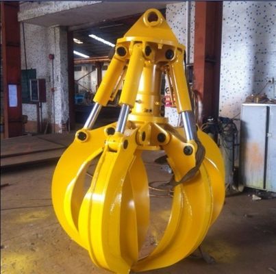 Grille hydraulique personnalisée pour démolition des débris métalliques pour une grue de 5 à 60 tonnes