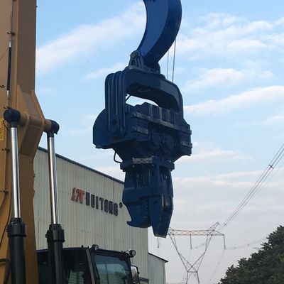 40T a monté le conducteur For PC240 de Hydraulic Concrete Pile d'excavatrice