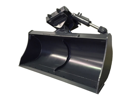 PC400 personnaliser le seau à inclinaison de l'excavateur 40Ton OEM 1.6M3 Seau de nettoyage de l'excavateur à inclinaison à vendre à chaud HARDOX 450 Seau