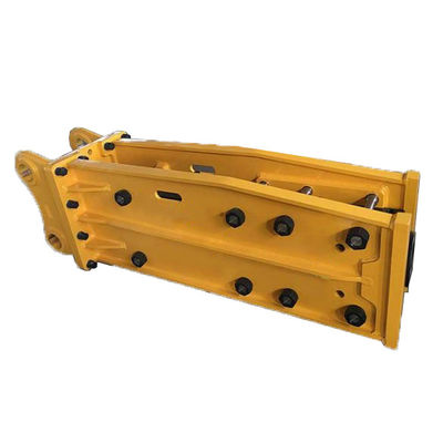 195MM Longueur et diamètre coûtés Marteau hydraulique 50Ton Boîte de pelleteuse Type Casse-bouchon silencieux Marteau avec prix de vente directe d'usine