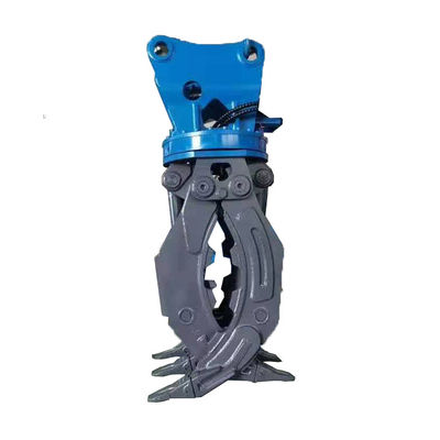 Excavateur Foresterie pièce jointe 36Ton Excavateur manuel Type Machine agricole Excavateur Log Grapple OEM Jaw ouverture Avec le prix de l'usine