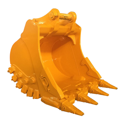 Seau de pelleteuse 50T PC500MC Seau de pelleteuse HD personnalisé 2.4CBM Seau minier