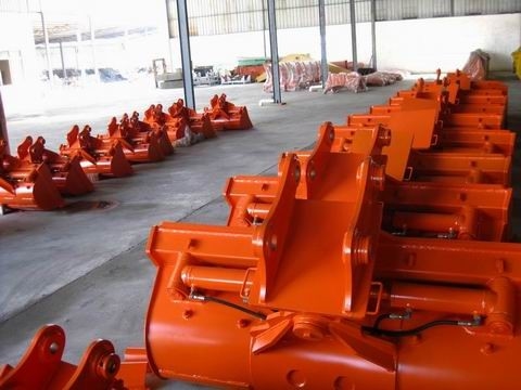 CAT325 Bouteille à inclinaison de grande capacité de 25 tonnes personnalisée 1.2M3 Bouteille de nettoyage à inclinaison d'excavateur Vente directe d'usine