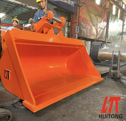 CAT325 Bouteille à inclinaison de grande capacité de 25 tonnes personnalisée 1.2M3 Bouteille de nettoyage à inclinaison d'excavateur Vente directe d'usine