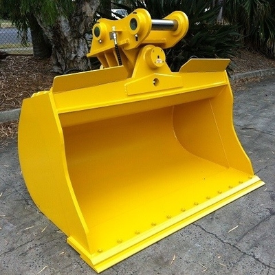 Cylindre hydraulique de PC EX100 Mini Excavator Tilting Bucket With