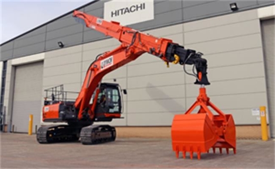 Boom carré 7100mm de Telescopic Arm Extension d'excavatrice de l'acier Q550 12T