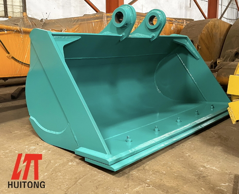 Machine dure de roche de plat de Drainage Bucket Standard d'excavatrice de sol de fabricant en acier