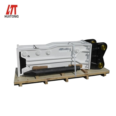 Marteau hydraulique brise-roche en vente chaude d'usine 5 tonnes pour excavatrice Bobcat, marteau brise-roche de type boîte avec prix de vente directe d'usine