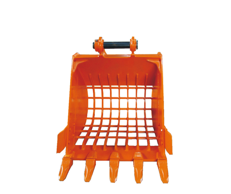 Hardox450 Excavateur Esquelette Seau de 0,2-2,8 M3 Dépôt de dépôt Nettoyage Garbing tamisage