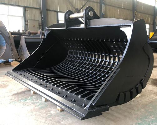 Custom Excavator Skeleton Bucket 31-35ton Excavator 1.5m³ PC350 EX350 for Digger Rock Screening Work