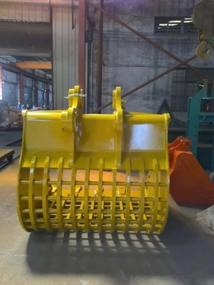2.2M3 Cuve de tamisage pour excavateur de 45 tonnes Cuve de nettoyage de tranches d'excavateur d'usine de vente directe