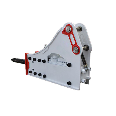 Marteau hydraulique brise-roche en vente chaude d'usine 5 tonnes pour excavatrice Bobcat, marteau brise-roche de type boîte avec prix de vente directe d'usine