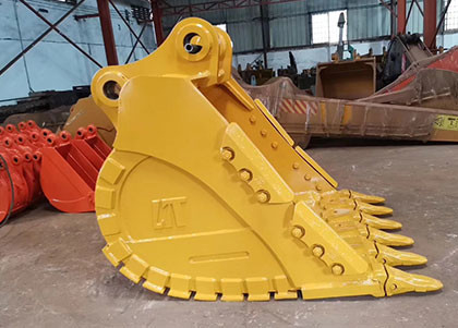 Seau résistant de la roche WH60 pour l'excavatrice de cas de Hitachi Kobelco