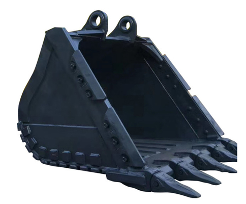 seau résistant de roche de capacité de 0.8m3 0.9m3 1.0m3 pour l'excavatrice PC320 avec la résistance à l'usure de bonne qualité et forte.