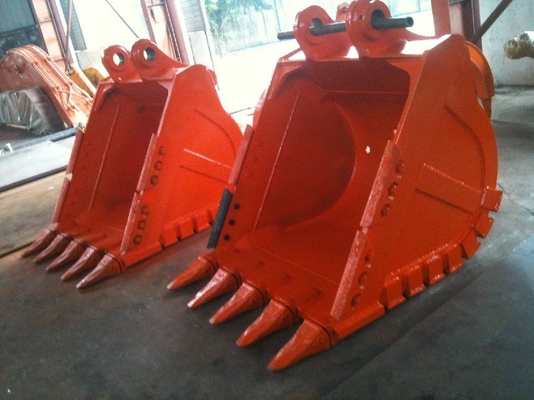 Durabilité Bucket Q355B NM400 Dent de tungstène 800-1200 mm
