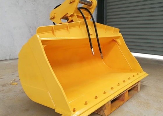HARDOX 450 Tilt Bucket 22Ton CAT322 Excavateur personnalisé 0.8M3 Bucket de grande capacité de l'excavatrice