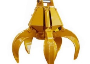 Grille hydraulique personnalisée pour démolition des débris métalliques pour une grue de 5 à 60 tonnes