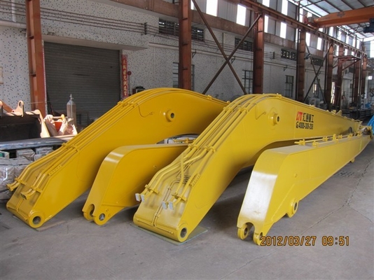 Jaune Q355B Boom à longue portée de l'excavatrice pour les opérations minières Démolition Certifié ISO 9001