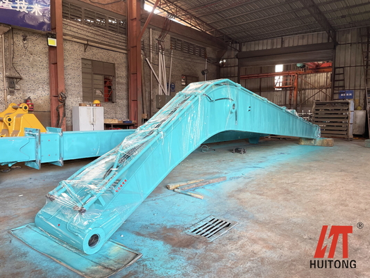 Jaune Q355B Boom à longue portée de l'excavatrice pour les opérations minières Démolition Certifié ISO 9001