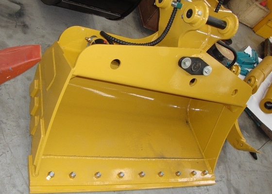 Godet basculant de 0,3 m³ pour excavatrice de fabricant chinois pour excavatrice de 10 tonnes avec taille personnalisée, angle d'inclinaison de 180 degrés, prix d'usine