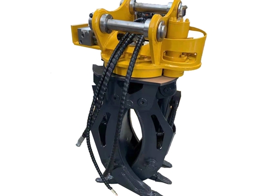 Excavatrice Hydraulic Rotating Grapple de Kobelco SK220 pour la construction