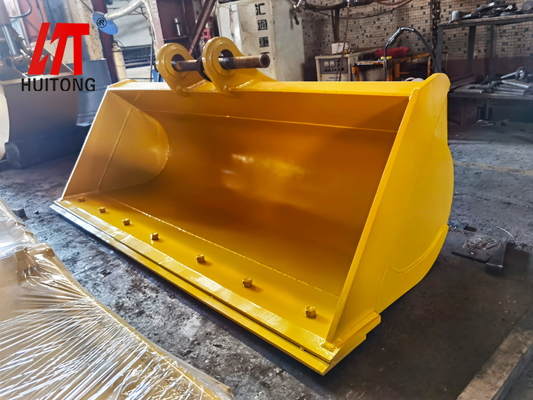 OEM Excavator Ditching Bucket Pour le creusement / creusement / nettoyage Jaune / Noir ou comme les clients'requirement