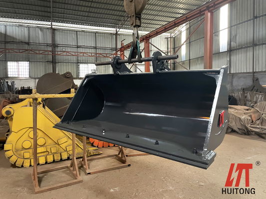 Excavateur personnalisé Bucket de nettoyage de fossé Bucket de creusement de 12 tonnes Excavateur 0,5m3 PC120 CAT312 pour l'entretien de la route
