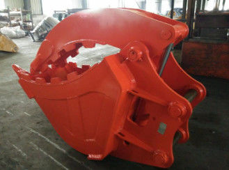 Excavator Thumb Bucket Q355 NM400 20 Ton Excavator PC200 EX200 for Log Stone Construction Waste Handling