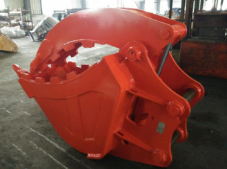 NM360/400 Seau de pouce pour les excavatrices ouverture personnalisée 0,1-5 M3 de capacité