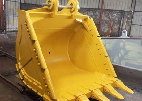 Seau de collecte de roche jaune pour une collecte et un stockage faciles
