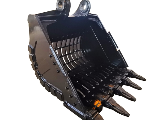 Hardox450 Excavateur Esquelette Seau Q355B NM400 Garbing tamisage