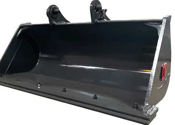 Q355B NM400/450/500 Hardox450/500/550 Capacité 0,1-4 Cbm Excavateur Dépôt de bouteille Noir