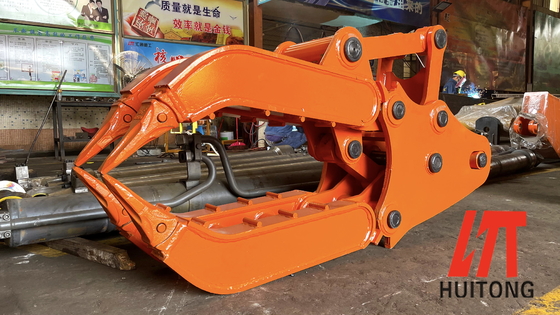 20Ton Excavateur manuel Type Farm Machine Log Grapple 2.2M Ouverture de mâchoire Q355B/NM400/HARDOX450 Produit avec et OEM
