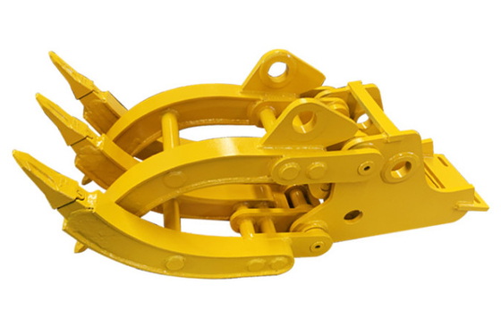 15 tonnes Excavateur manuel type Log Grapple 2M mâchoire ouverture de bois Service de produit Grapple et adapté à l'excavatrice