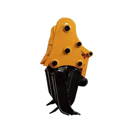 Système de rotation non rotatif Produit 9 tonnes Excavateur manuel type Log Grapple personnalisé Jaw Open Wood Grapple