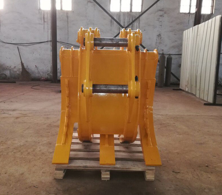 Système de rotation non rotatif Produit 9 tonnes Excavateur manuel type Log Grapple personnalisé Jaw Open Wood Grapple