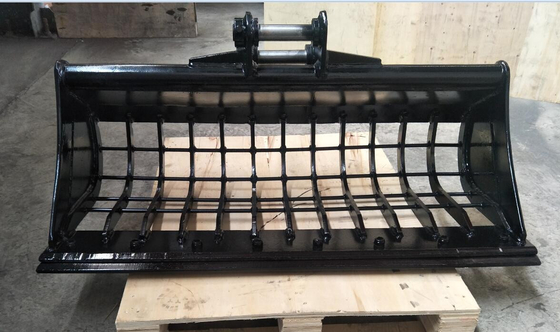 Vente à chaud Excavator Skeleton Bucket Logo personnalisé Couleur Sieve Barres de grille pour EX SY