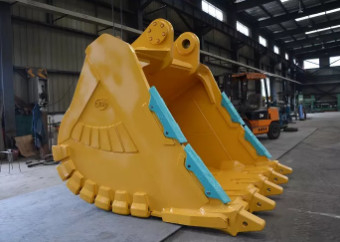 Boîte de roche pour excavateur avec dents de poids lourd Hardox400 personnalisé