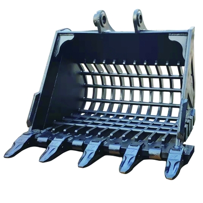Excavateur de nettoyage de tranchées Bucket Q355B Grande capacité 1.5M3 Esquelette Bucket Factory Vente directe