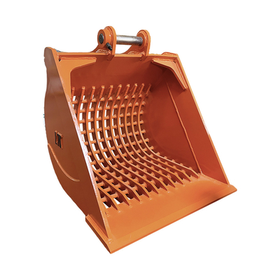 22 tonnes PC220 Q355B personnalisé Cuve de pelle 1.1M3 Cuve de squelette pour le nettoyage des canettes
