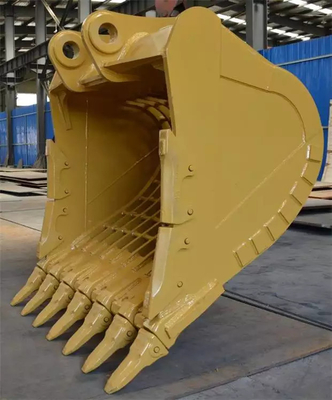 Excavateur de nettoyage de tranchées Bucket Q355B Grande capacité 1.5M3 Esquelette Bucket Factory Vente directe
