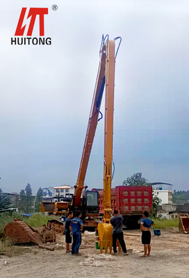 PC330 L'excavatrice de longue portée de 24 mètres fait des flèches Q355B HD785