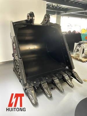 Alliage d'acier résistant du seau Q355B d'excavatrice de la grande capacité 1.5cbm