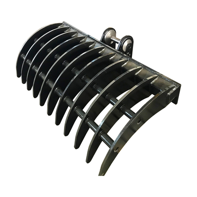 Excavateur Rake Soil Digger 3T Mini Excavateur personnalisé Excavateur Root Rake Attachment Fabrique fabriquée à vendre à chaud