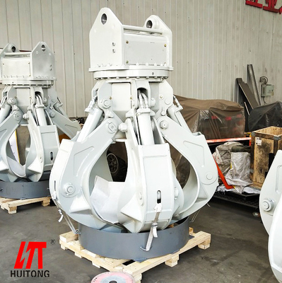 Grille hydraulique personnalisée pour démolition des débris métalliques pour une grue de 5 à 60 tonnes