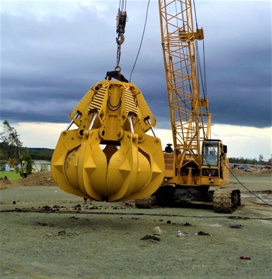 Grille hydraulique personnalisée pour démolition des débris métalliques pour une grue de 5 à 60 tonnes